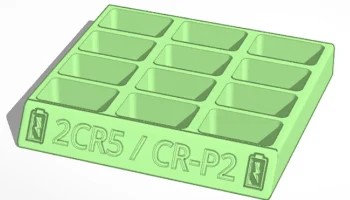 Держатель батарей для 2CR5 и CR-P2