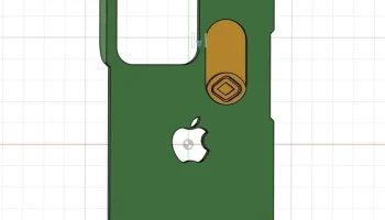 Чехол для iPhone 16 Pro Max с выдвижным пальцем 2