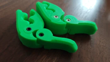 Curvy Cam Lock Bag Clip M3 Screw Remix 3
