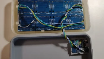 Светодиодная матрица MAX7219 + корпус ESP8266 1