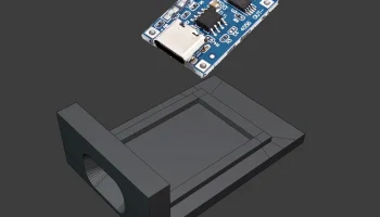 Тип-C USB 5V 1A 18650 TP4056 Держатель зарядного устройс...