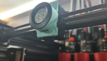 Серия Prusa XL: Крепление для термометра/часов на каретке 2