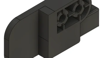 Магнитный замок в ручке передней панели для BambuLab X1C 6