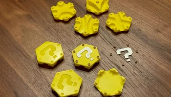Крышка плитки блока секретных вопросов Hextraction 1