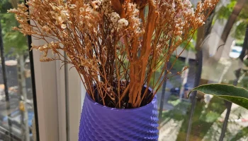 Cone-shaped vase