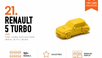 Крошечный Renault 5 Turbo - серия мини-автомобилей Крошечный Renault 5 Turbo - серия мини-автомобилей