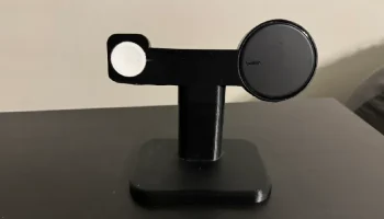 Зарядная станция для iPhone и Apple Watch с использование...