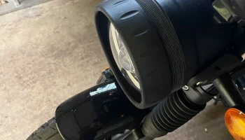 Мод светодиодной фары для Royal Enfield Hunter 350, мод.... 2