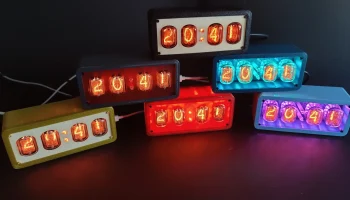 Часы IN-12 Nixie от DelucaLabs 1