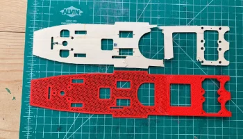 Лоток для сервомотора и аккумулятора Horizon AeroScout 1...