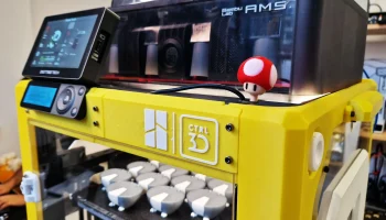 Мод корпуса блока Bambu Lab P1P Super Mario 2.0 - Carcasa 6
