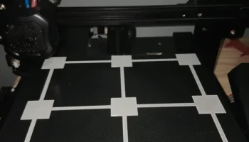 Ender 3 Тест уровня кровати