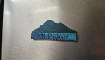Магнит на холодильник Mount Baker 1