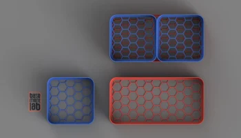 Штабелируемый стиль сота коробки для сушки 110x110x40mm ... 6