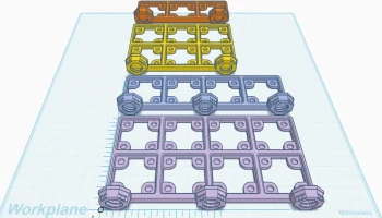 Магнитная основа MultiBoard Gridfinity 3