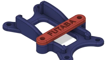 Держатель приемника Futaba R7008SB