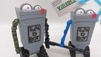 Trash O Bot Carterpillar с магнитными рычагами.........