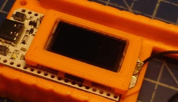 Screen spacer for TonyG's heltec v3 case