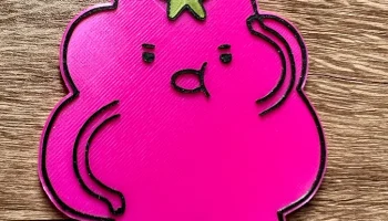 Магнит Lumpy Space Princess Adventure Time (магниты 8х3 м... 2
