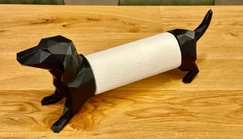 Декоративный держатель для рулона кухонной бумаги Duchshund 2
