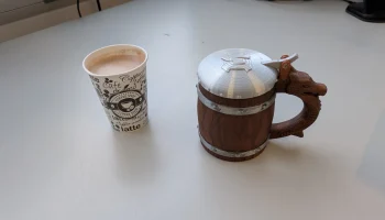 Кофейная чашка Кружка в стиле викингов