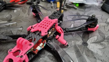 Антенный держатель Flywoo Mr.Croc 7 55 градусов... 1