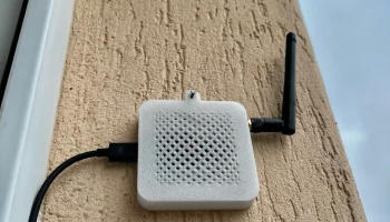 Корпус датчика качества воздуха D1 Mini с антенной и крюч...