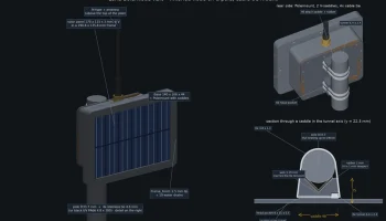 LoRa SolarNode v2.0 - solar Meshtastic / MeshCore repeat... 1