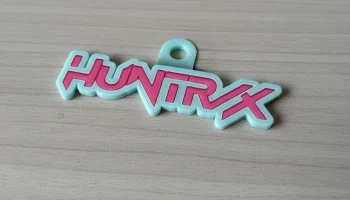 текстовый брелок Hunterx KPOP Demon Hunters Fanart Logo