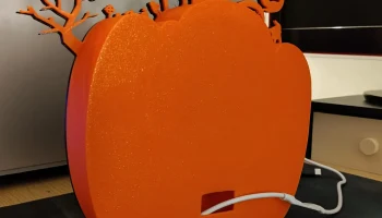 Светодиодные часы Halloween Pumpkin Watch V2 5