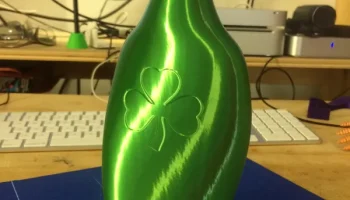Ваза с клевером St Patty's 1
