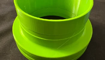 Abluftschlauch Plexiglas Durchf&uuml;hrung 120 мм 7