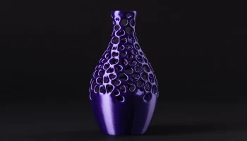 Ваза для украшения Voronoi, Ваза для сухоцветов......