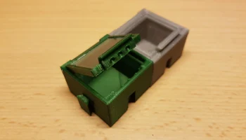 Подключаемый контейнер SMD SMT с пластиковым окном.........