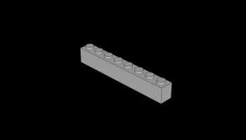LEGO-совместимый кирпич Lego Compatible (3008.dat) 1 x 8