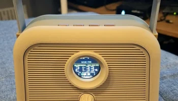 Ретро-футляр для YoRadio ESP32 с круглым дисплеем GC9A01 1