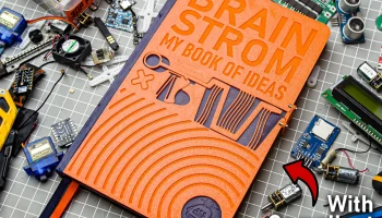 Обложка книги с 3D-печатью и магнитным замком + совместим...