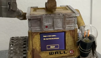 Робот-будильник Wall-E (Remix) 5