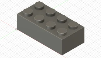 Строительный блок 2x8