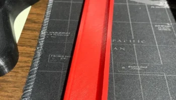 Красная линза для фонаря Braun LED stick 1