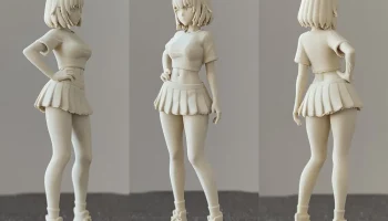 Фигурка девушки (аниме) 1