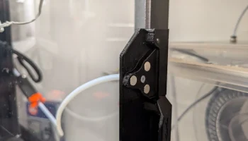 Ручка двери мини-корпуса Prusa с магнитной муфтой из ПТФЭ... 6
