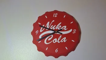 Часы Nuka Cola - реквизит Fallout 4 Nuka World Часы Nuka Cola - реквизит Fallout 4 Nuka World