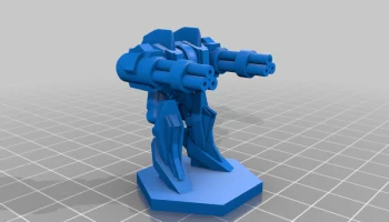 Machine Gun Swarm Weasel-Mech 1