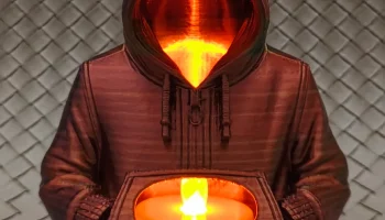 Толстовка - Чехол для светодиодной свечи 2