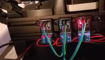 Корпус с защелкой для MOSFET-контроллера - крепление M3 4