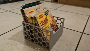 Maggi & Knorr T&uuml;tchen Box mit Honigwabenstruktur / Honey...