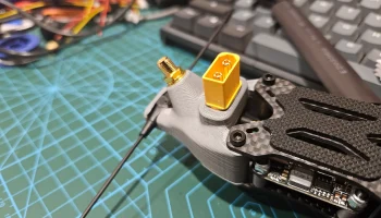 FPV дрон APEX HD 8-дюймовое крепление антенны с карбоново... 2