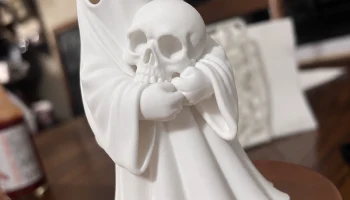 Светодиодный держатель для чайной свечи Skull Ghost 1
