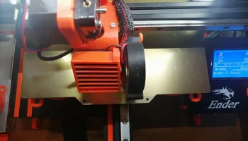 Замок выравнивающего колеса кровати с ручкой - Ender 3 1